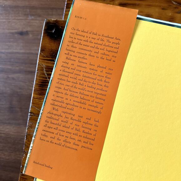 Cycle Of Rice Cycle Of Life A Story Of Sustainable Farming Hardcover Book - Picture 2 of 10